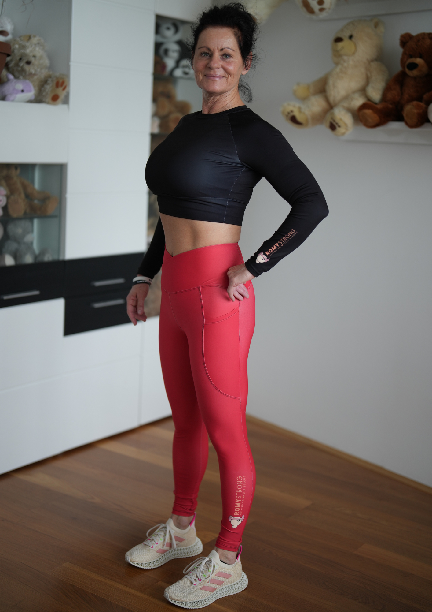 ROMYStrong Pajkice z žepi in prekrižanim pasom
