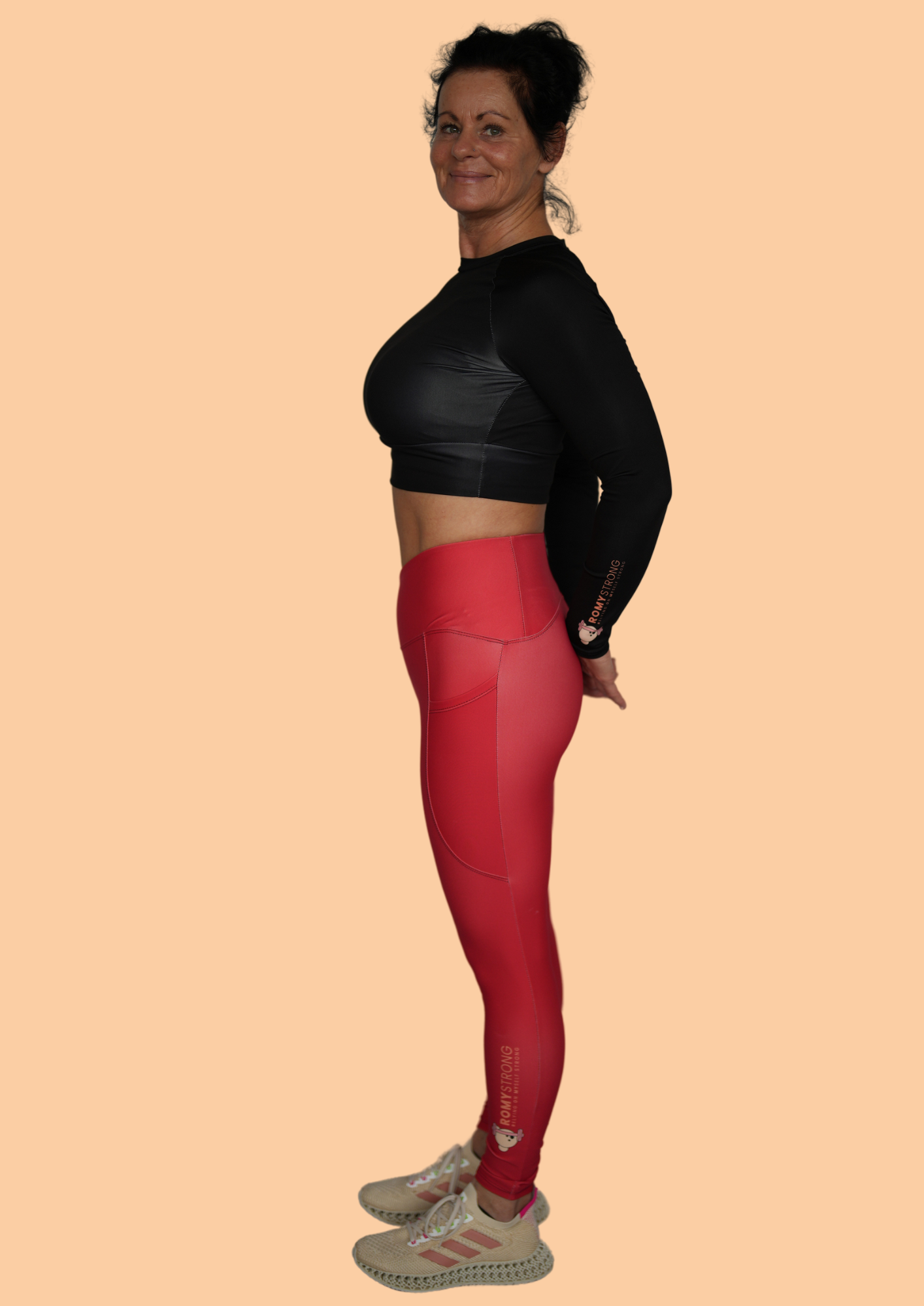 ROMYStrong Pajkice z žepi in prekrižanim pasom