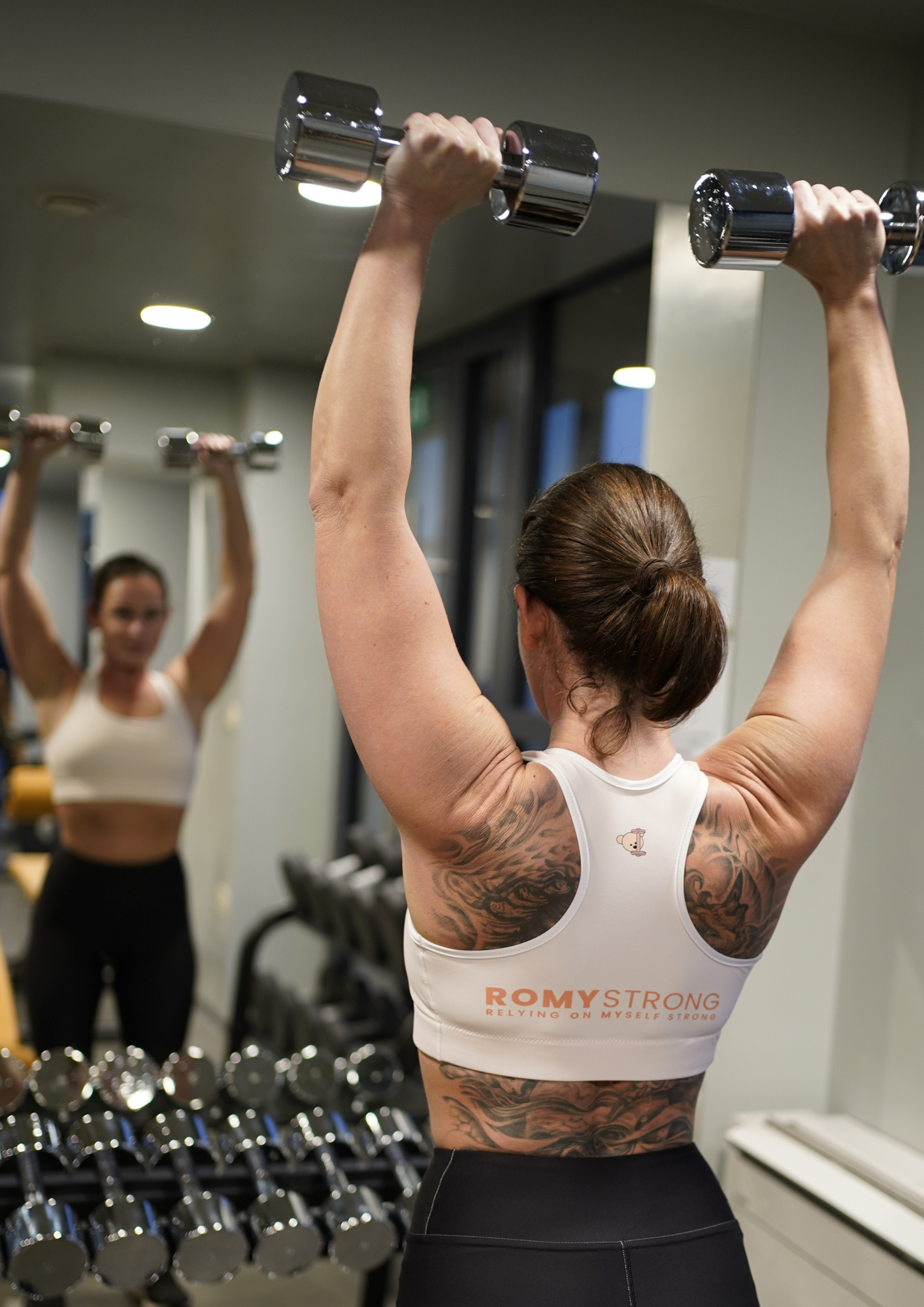 ROMYStrong Štiri smerno raztegljive pajkice z visokim pasom