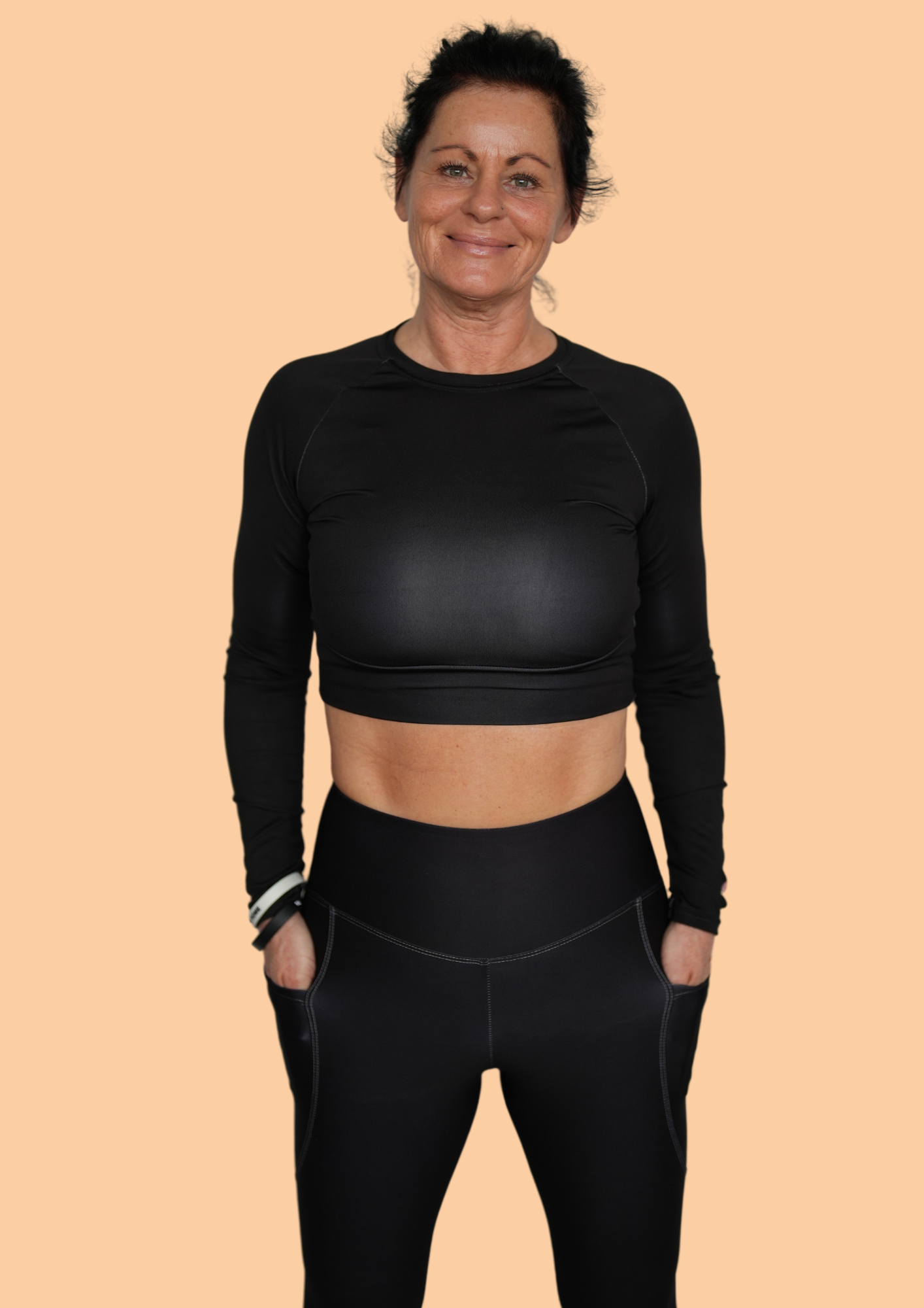 ROMYStrong Pajkice z žepi in visokim pasom