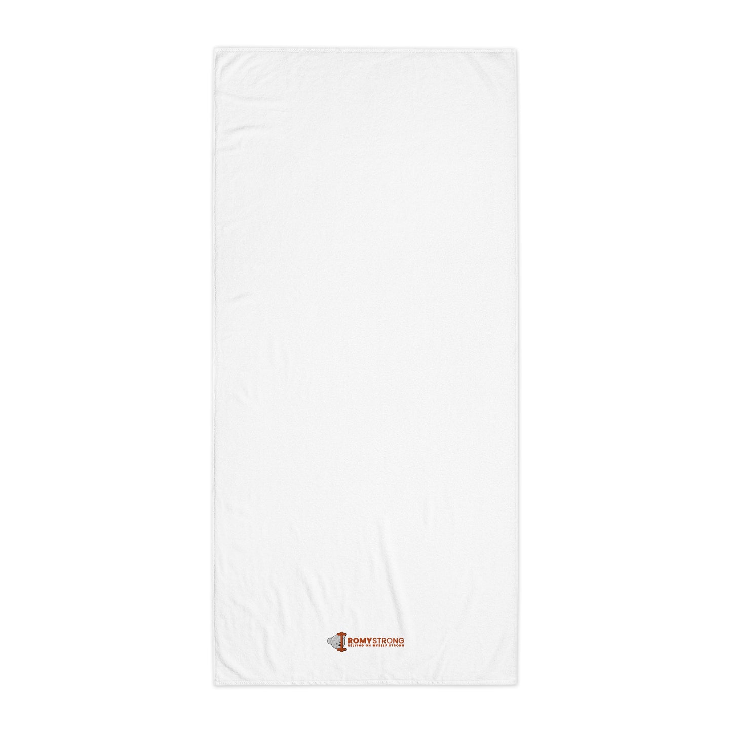 ROMYStrong Bombažna brisača z napisom
